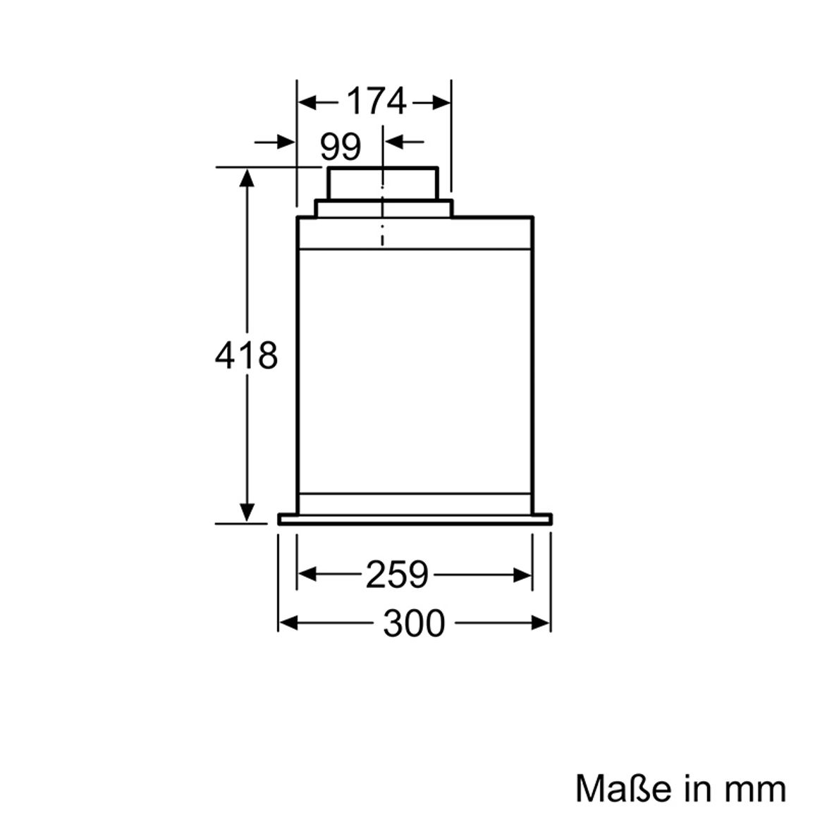 Витяжка вбудована D55ML66N1 Neff