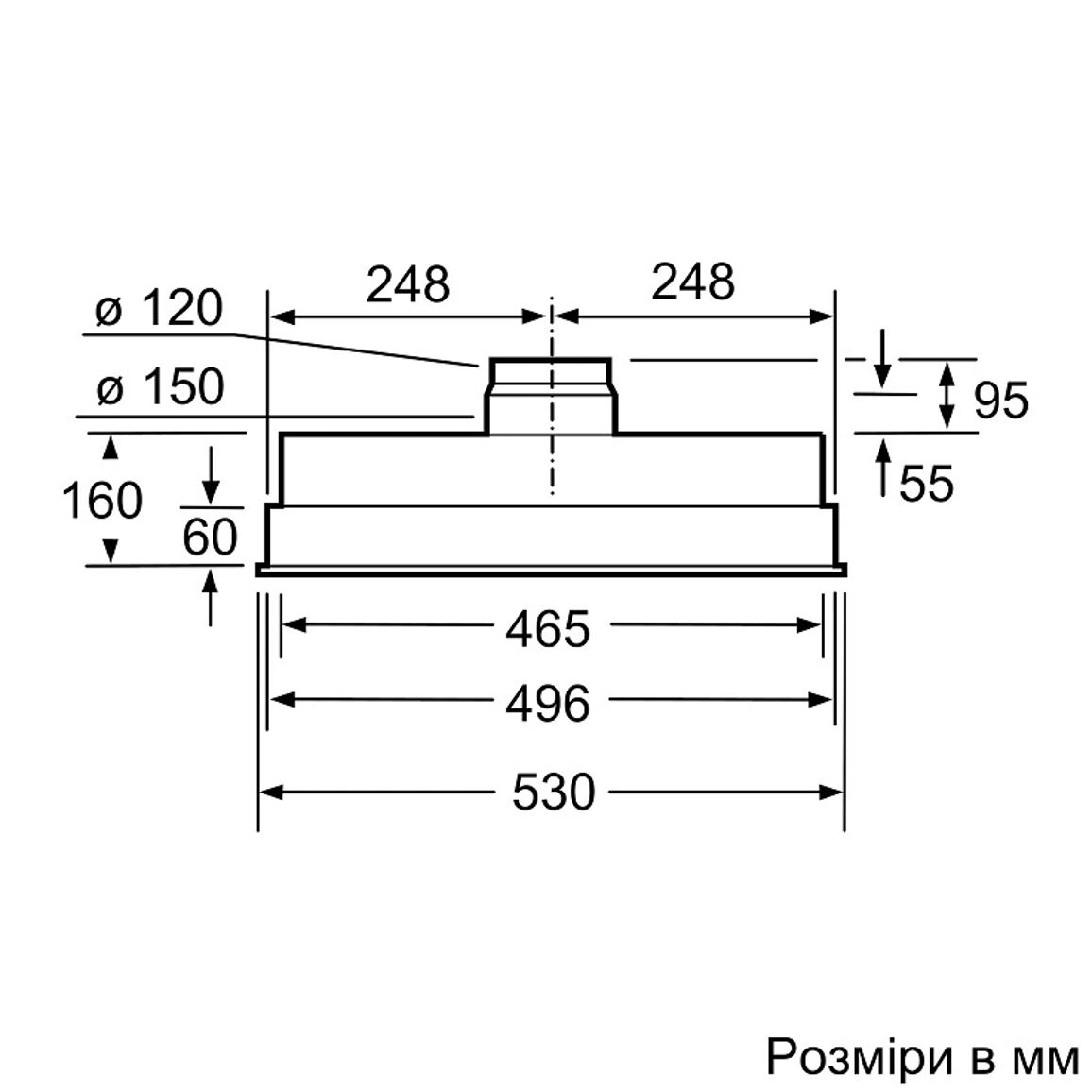 Витяжка LB55565 Siemens Витяжка LB55565 Siemens