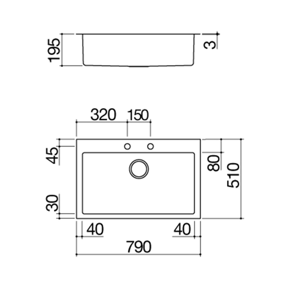 Мойка нерж. сталь B_OPEN 79x51см 1LBO81 Barazza Мойка нерж. сталь B_OPEN 79x51см 1LBO81 Barazza