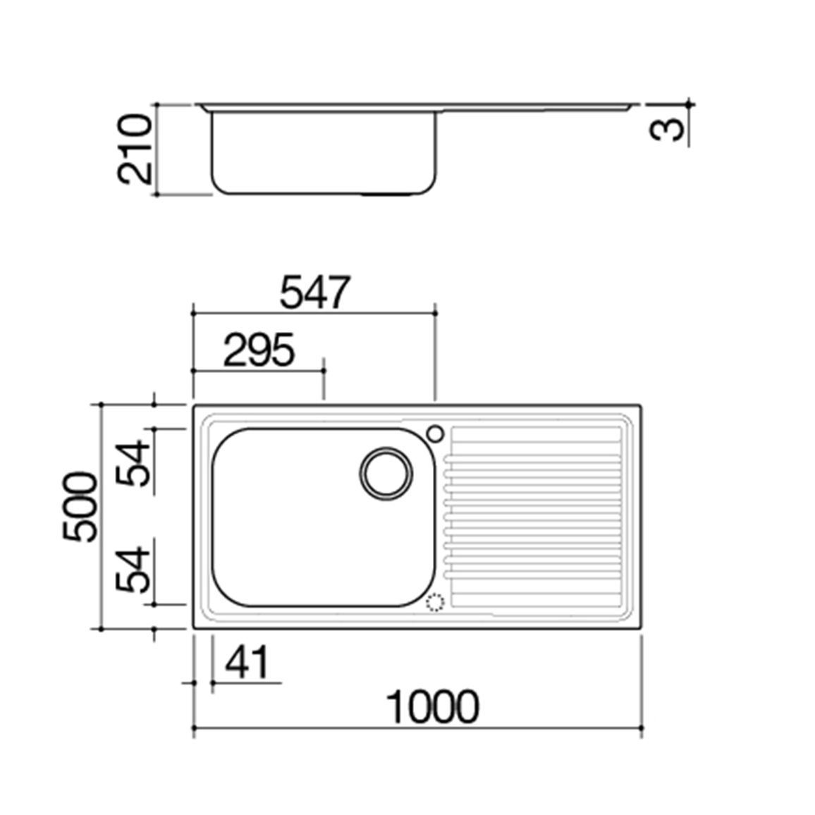 Мойка нерж. сталь B_FAST 100x50см 1LFS10S Barazza Мойка нерж. сталь B_FAST 100x50см 1LFS10S Barazza