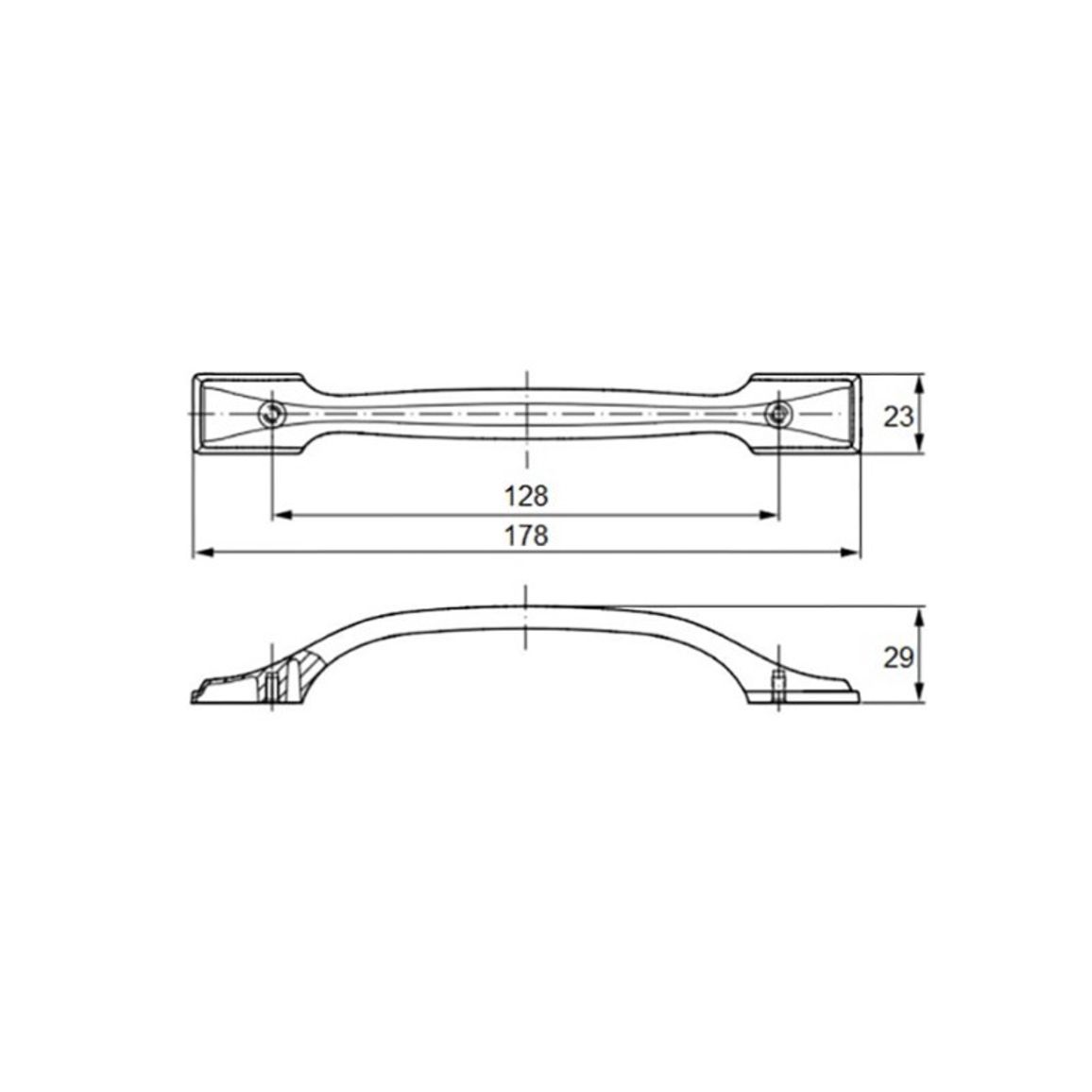 Ручка Marella D 15090.128 античное серебро Ручка Marella D 15090.128 античное серебро