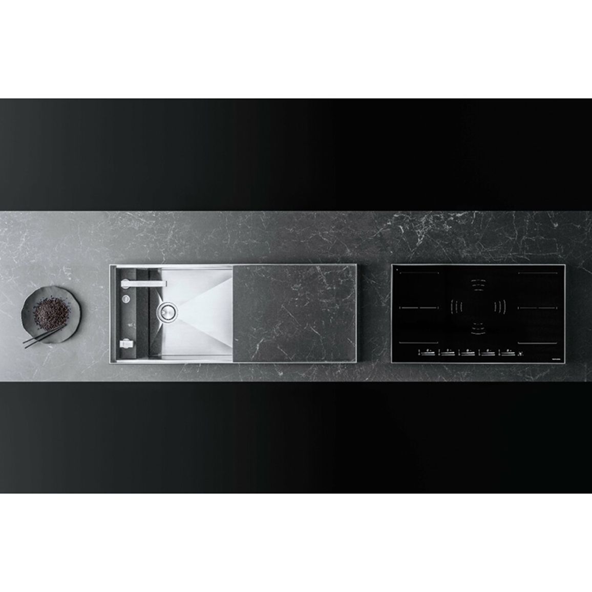 Индукционная варочная поверхность KASAI SPACE 90см 1PKS90N черная Barazza Индукционная варочная поверхность KASAI SPACE 90см 1PKS90N черная Barazza