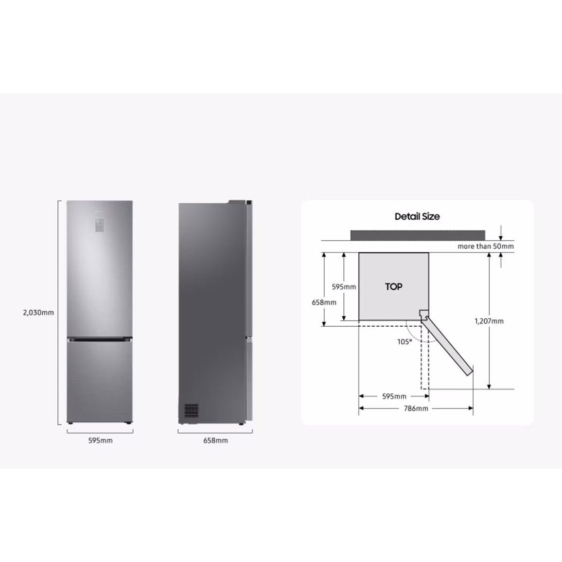 ХОЛОДИЛЬНИК RB38C676EB1/UA SAMSUNG ХОЛОДИЛЬНИК RB38C676EB1/UA SAMSUNG