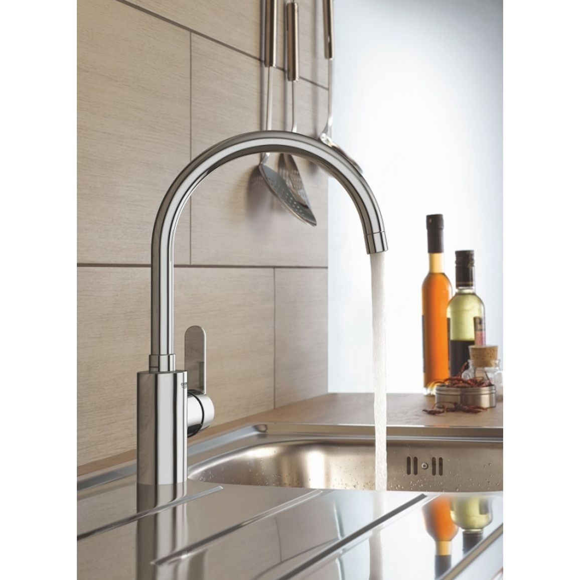Змішувач Get, хром Grohe (31494001) Змішувач Get, хром Grohe (31494001)