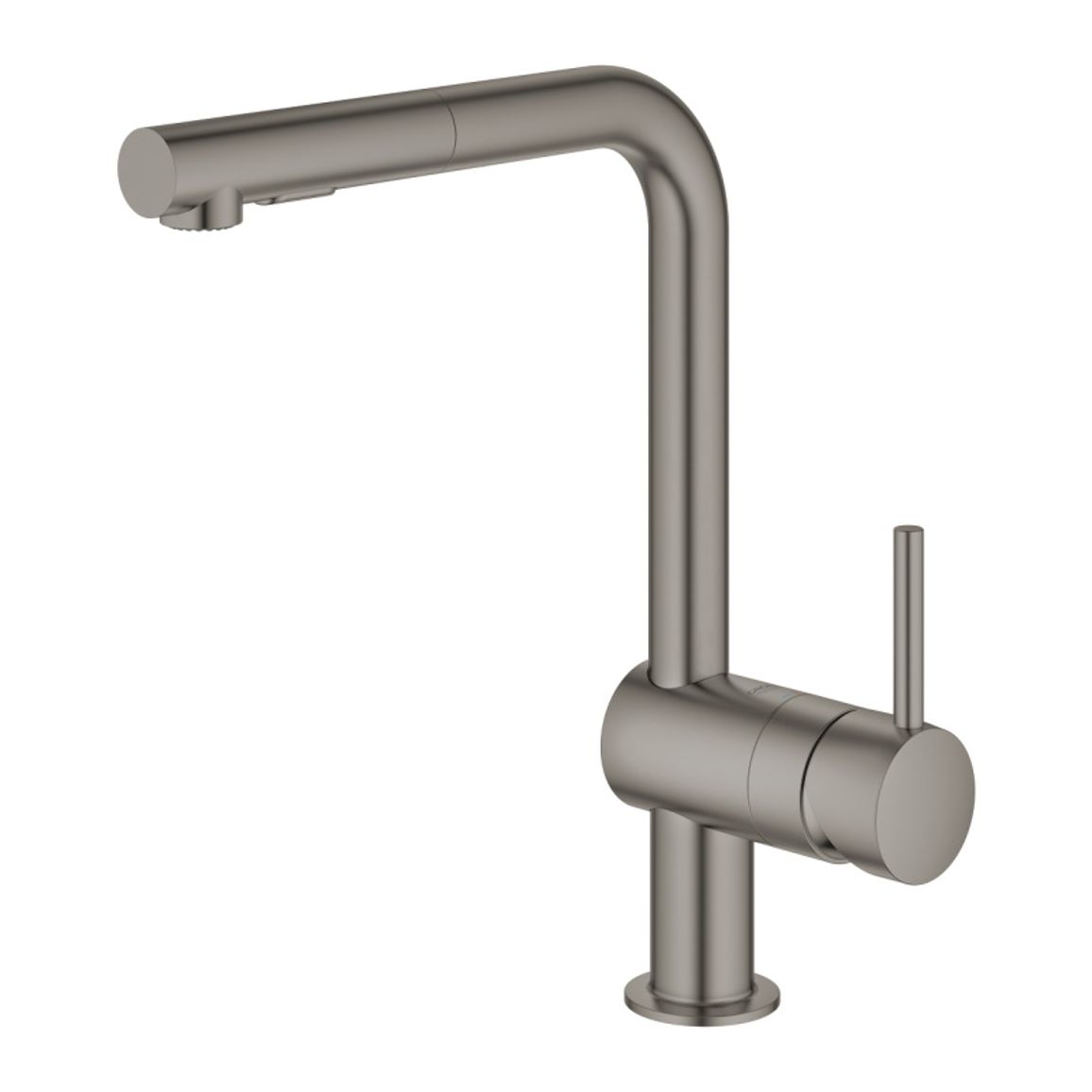 Смеситель Minta, матовый графит Grohe (30274AL0) Смеситель Minta, матовый графит Grohe (30274AL0)