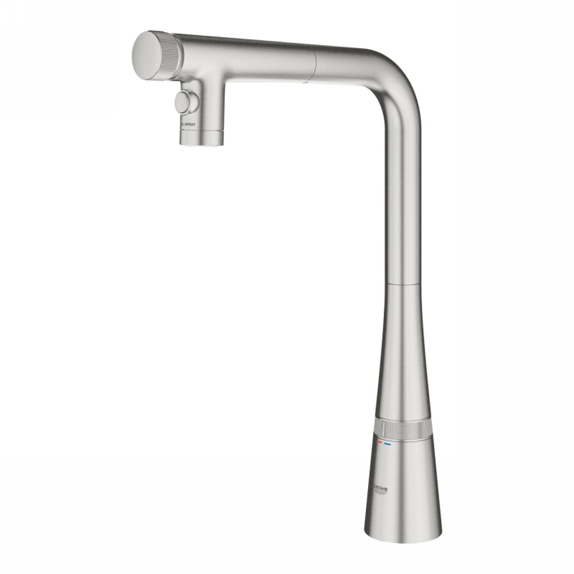 Смеситель Scala, супер сталь Grohe (31888DC0)