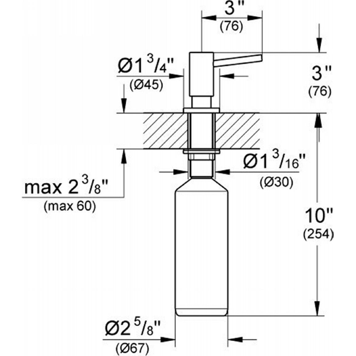 Дозатор Сosmopolitan, 500мл, суперсталь Grohe (40535DC0) Дозатор Сosmopolitan, 500мл, суперсталь Grohe (40535DC0)