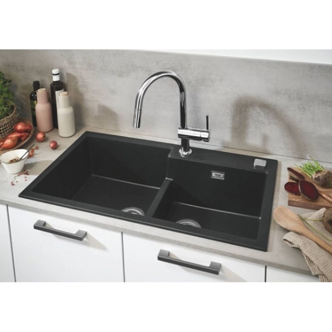 Смеситель Vento Dual Spray, хром Grohe (30438000) Смеситель Vento Dual Spray, хром Grohe (30438000)