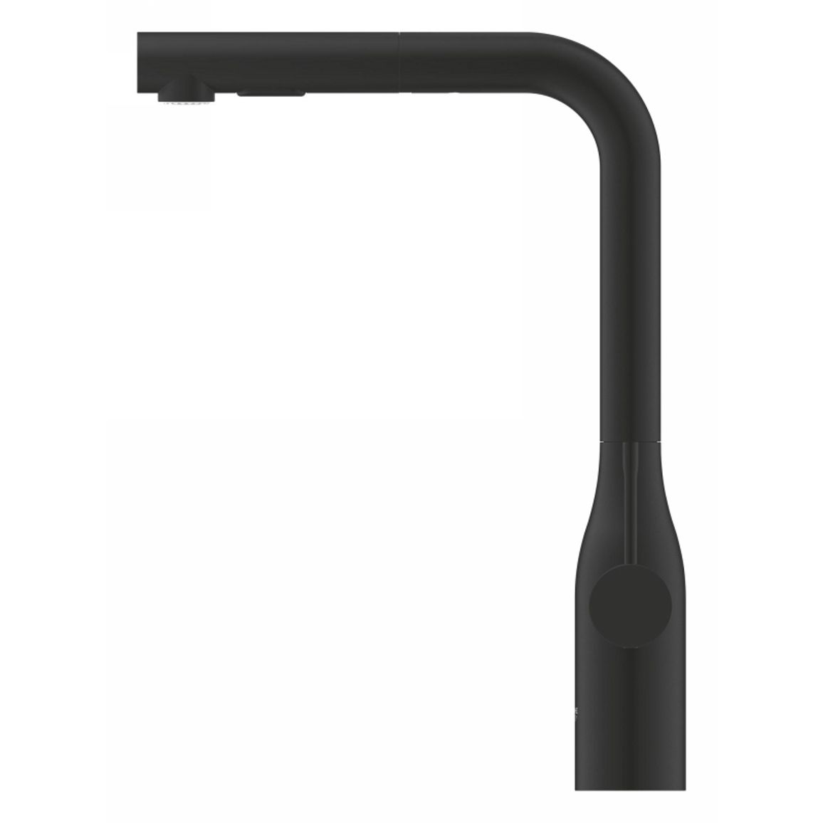 Смеситель Accent, черный фантомный Grohe (30432KF0) Смеситель Accent, черный фантомный Grohe (30432KF0)