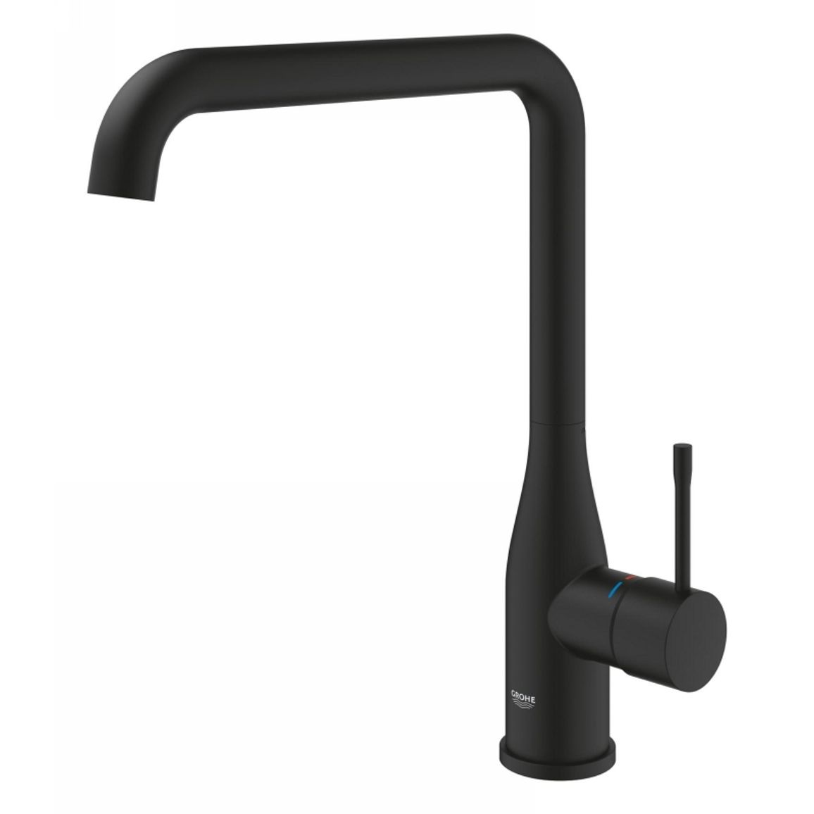 Смеситель Accent, черный фантомный Grohe (30423KF0) Смеситель Accent, черный фантомный Grohe (30423KF0)