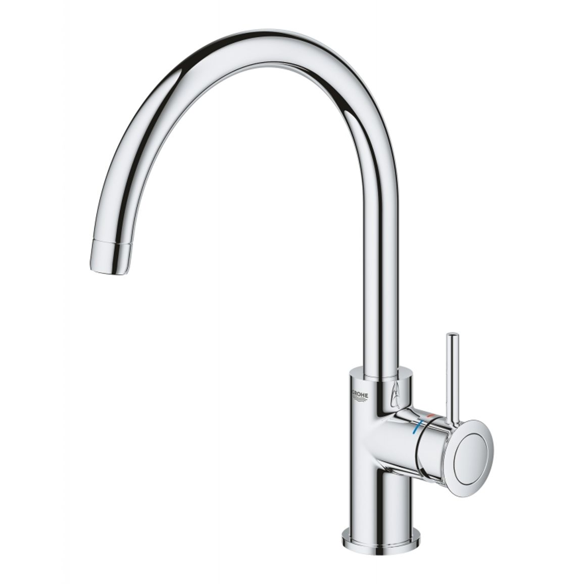 Змішувач BauClassic, хром Grohe (30577000) Змішувач BauClassic, хром Grohe (30577000)