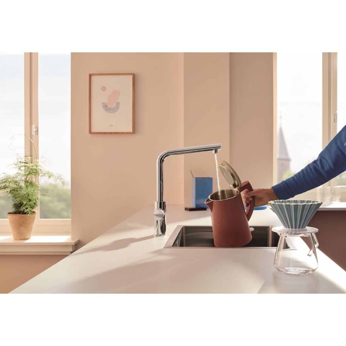 Смеситель Blue Pure Minta, хром Grohe (30600000) Смеситель Blue Pure Minta, хром Grohe (30600000)