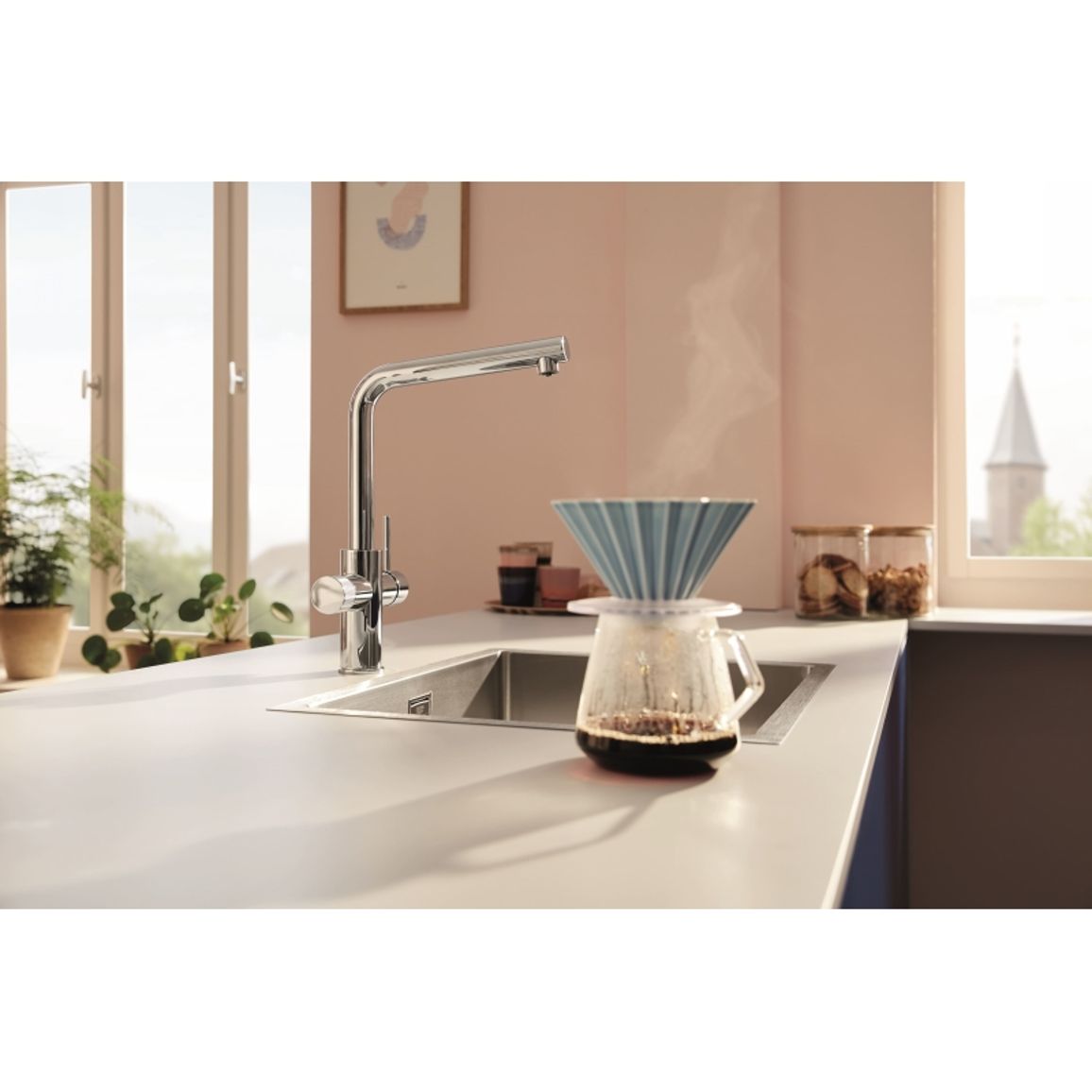 Смеситель Blue Pure Minta, хром Grohe (30600000) Смеситель Blue Pure Minta, хром Grohe (30600000)