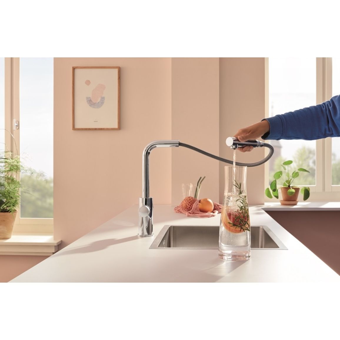 Смеситель Blue Pure Minta, хром Grohe (30601000)