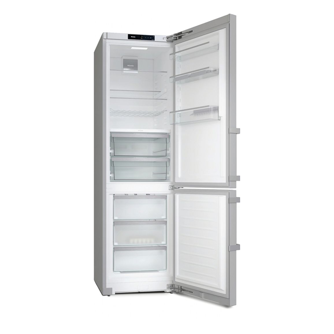 Соло холодильник-морозильник KFN 4797 CD Clean Steel Miele