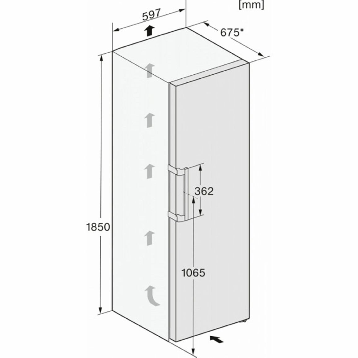 Соло холодильник KS 4783 DD bst Miele Соло холодильник KS 4783 DD bst Miele