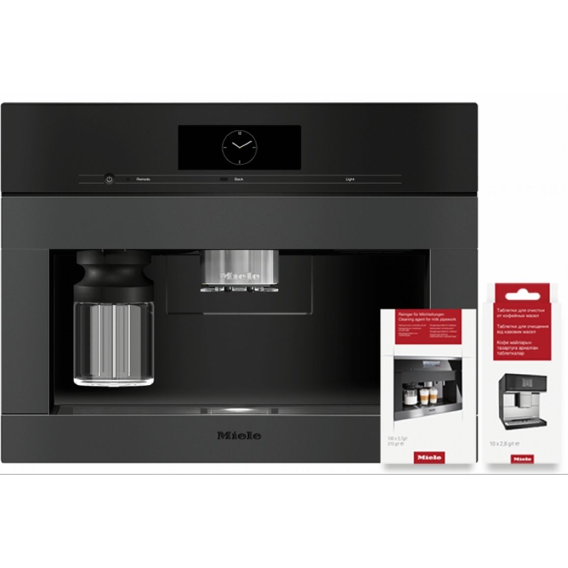 Встраиваемая кофемашина CVA 7845 черный матовый обсидиан Miele Встраиваемая кофемашина CVA 7845 черный матовый обсидиан Miele