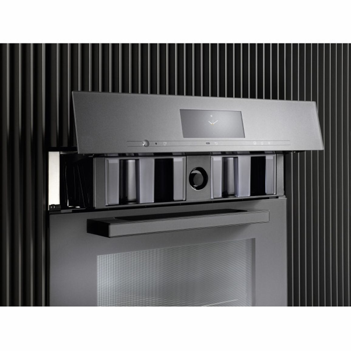 Паровый шкаф компактный DGC 7840 HCX Pro черный обсидиан Miele Паровый шкаф компактный DGC 7840 HCX Pro черный обсидиан Miele