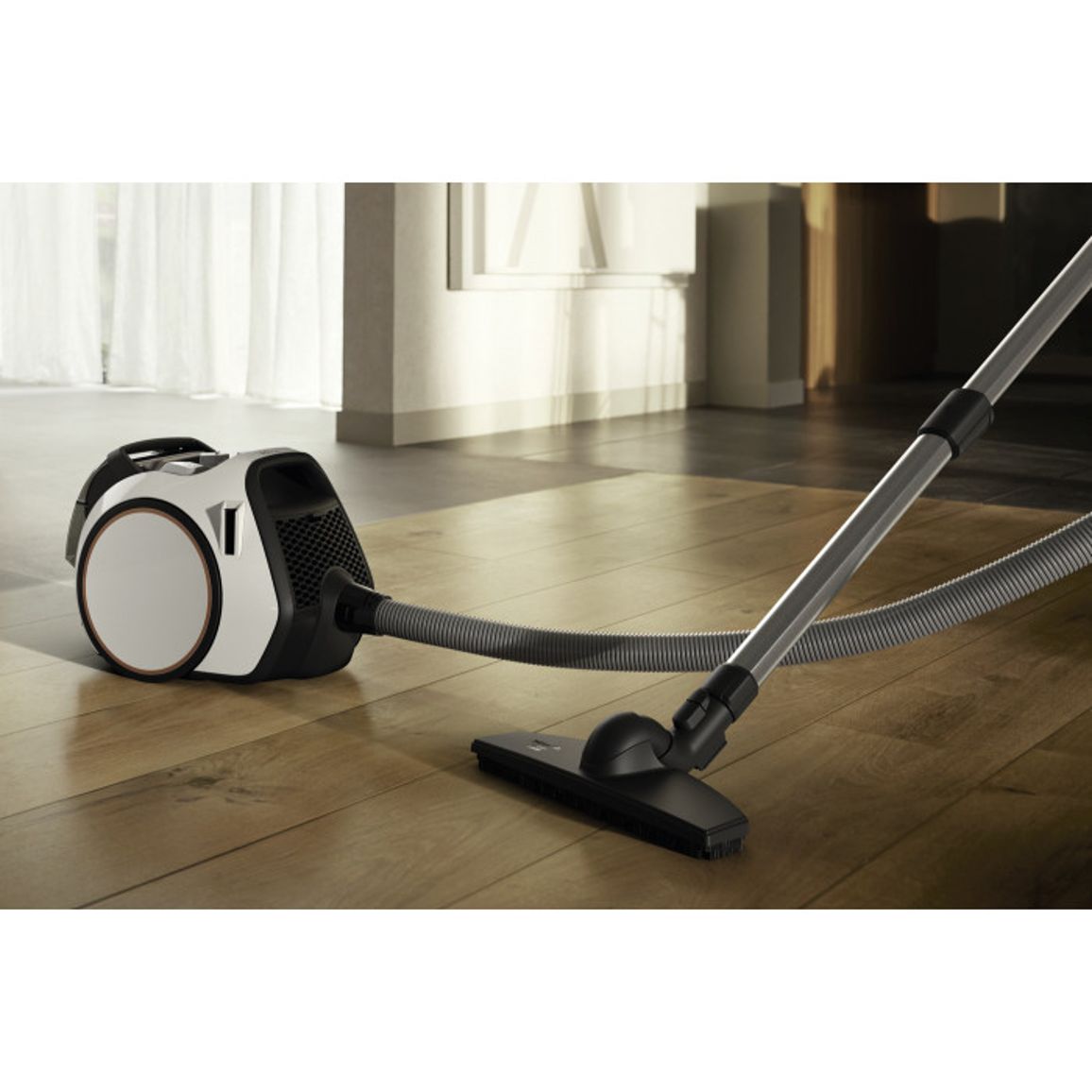Безмішковий пилосос SNCF0 Boost CX1 Parquet білий лотос Miele