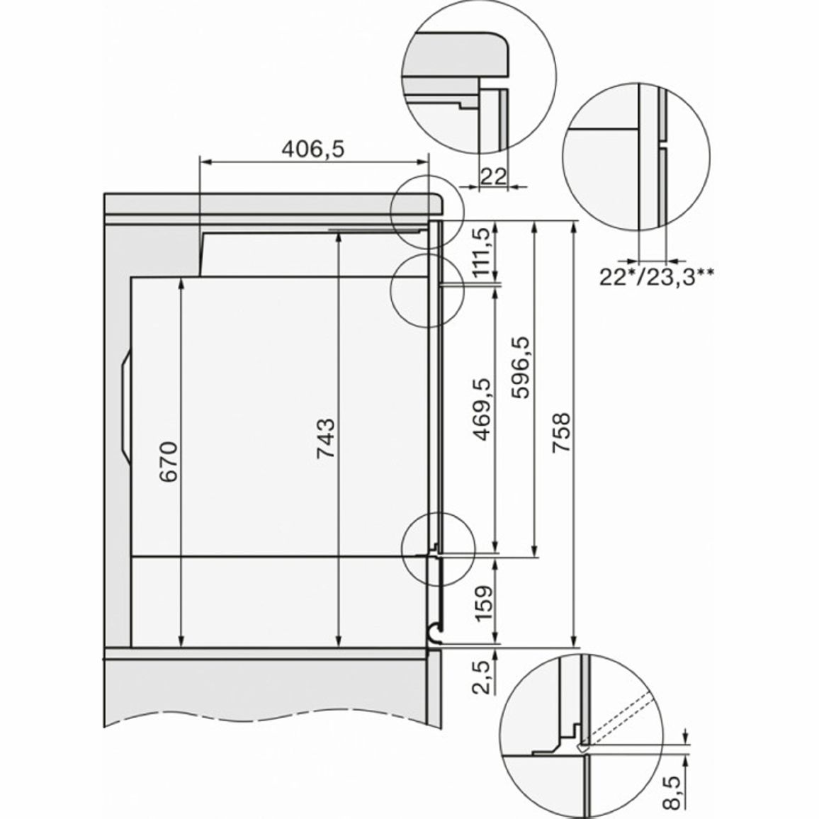 Встраиваемый духовой шкаф 60 см H 2861 BP Clean Steel Miele Встраиваемый духовой шкаф 60 см H 2861 BP Clean Steel Miele