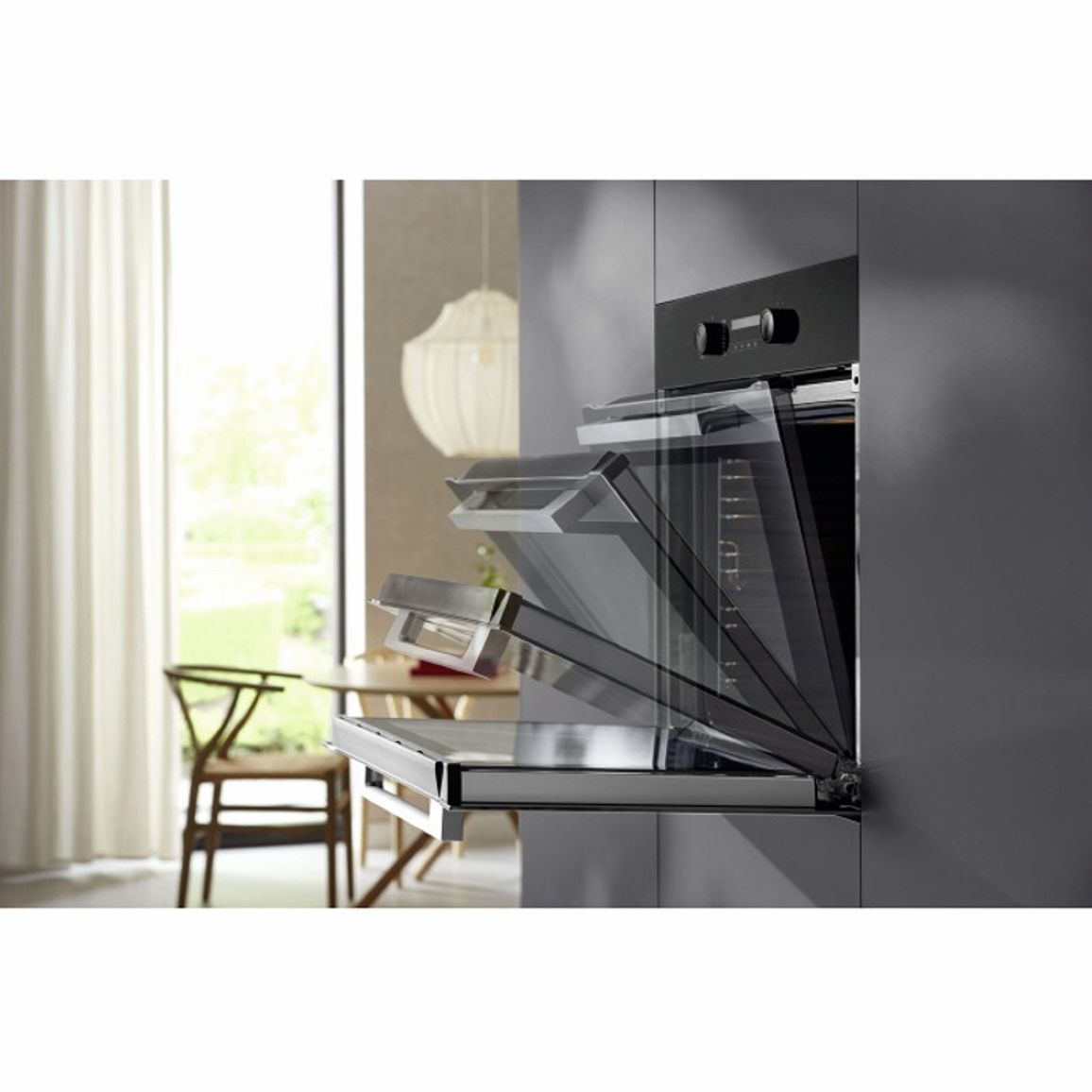 Встраиваемый духовой шкаф 60 см H 2861 BP Clean Steel Miele Встраиваемый духовой шкаф 60 см H 2861 BP Clean Steel Miele