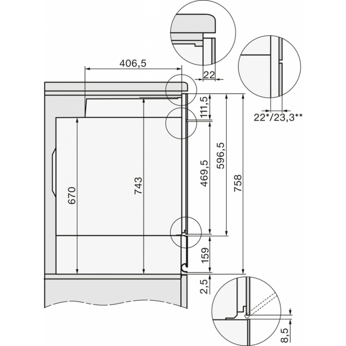 Встраиваемый духовой шкаф 60 см H 2861-1B Clean Steel 125 Edition Miele Встраиваемый духовой шкаф 60 см H 2861-1B Clean Steel 125 Edition Miele