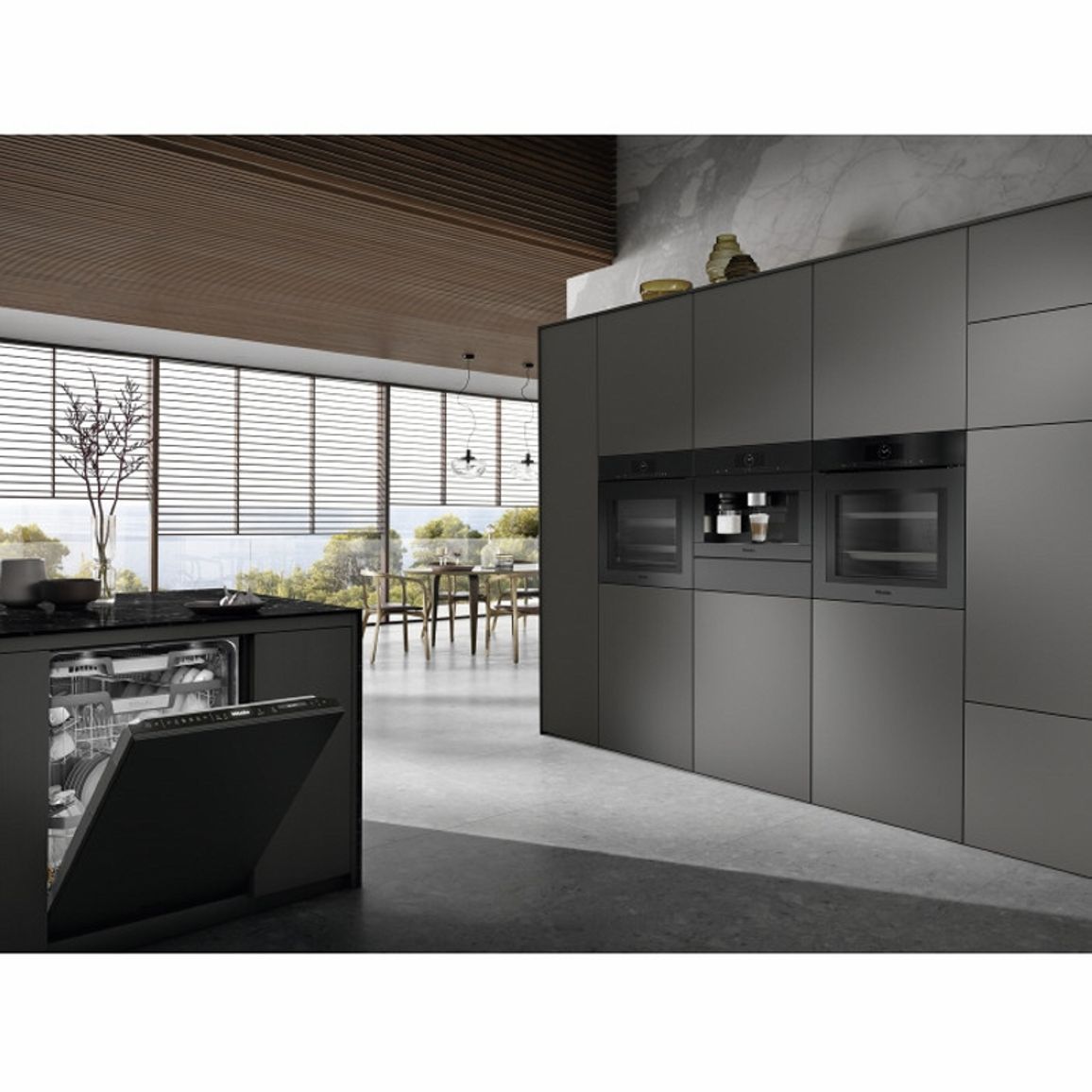 Встраиваемый духовой шкаф 60 см H 7860 BPX черный матовый обсидиан Miele Встраиваемый духовой шкаф 60 см H 7860 BPX черный матовый обсидиан Miele