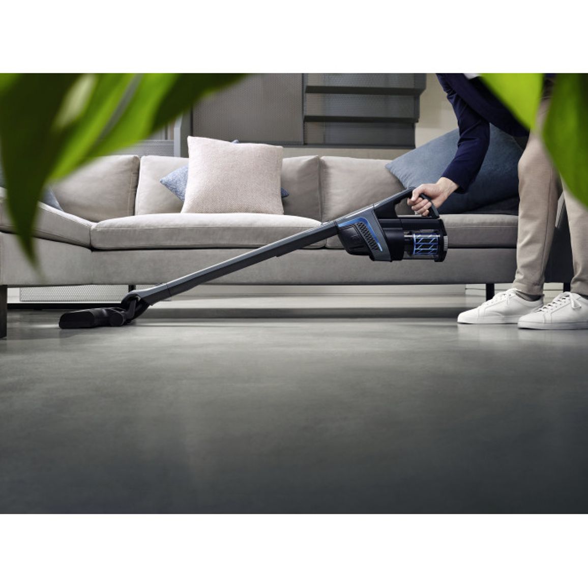 Акумуляторний пилосос SMUL1 13 TRIFLEX HX1 графітово-сірий/голубий Miele