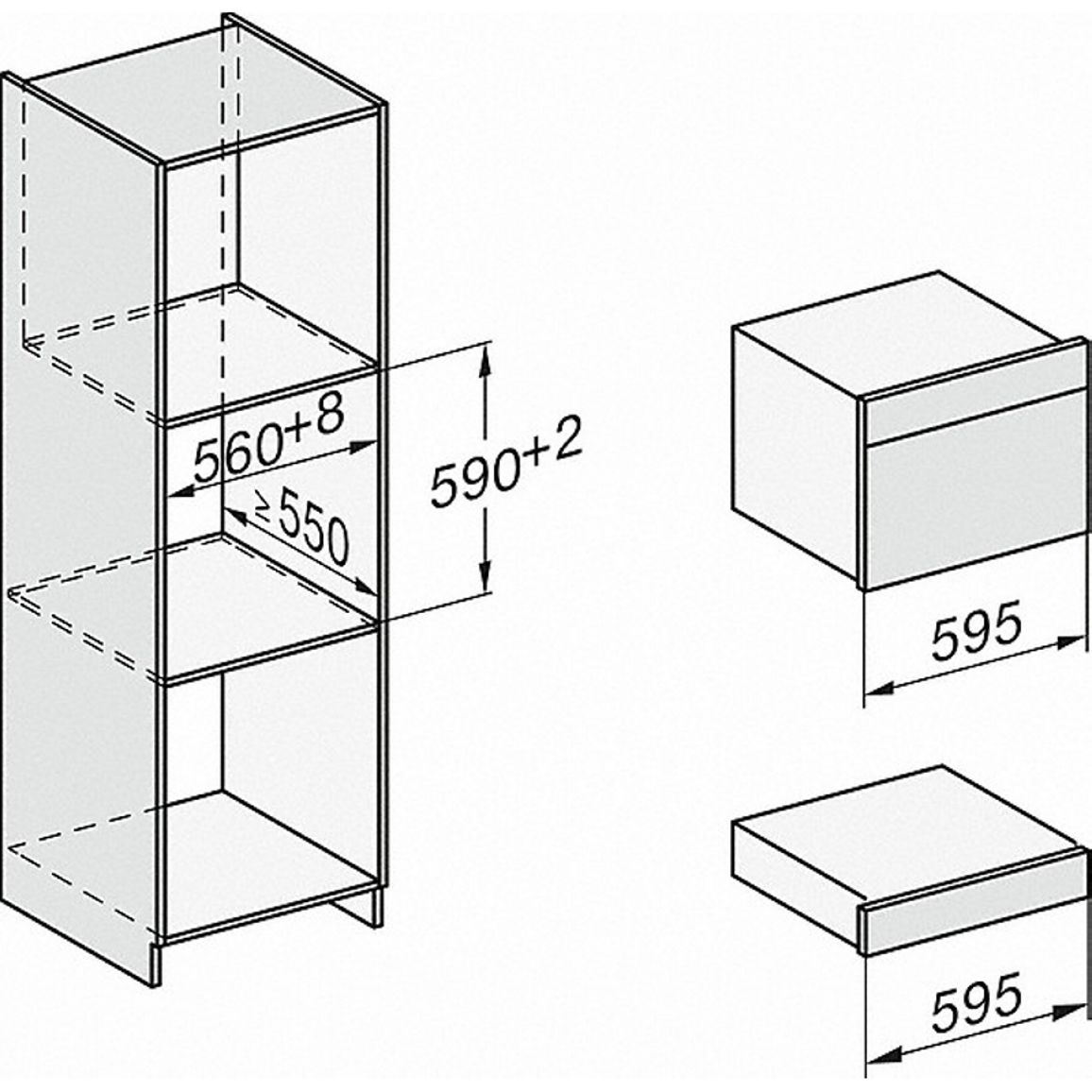 Шафа для підігріву посуду ESW 7010 OBSW/MATT Miele