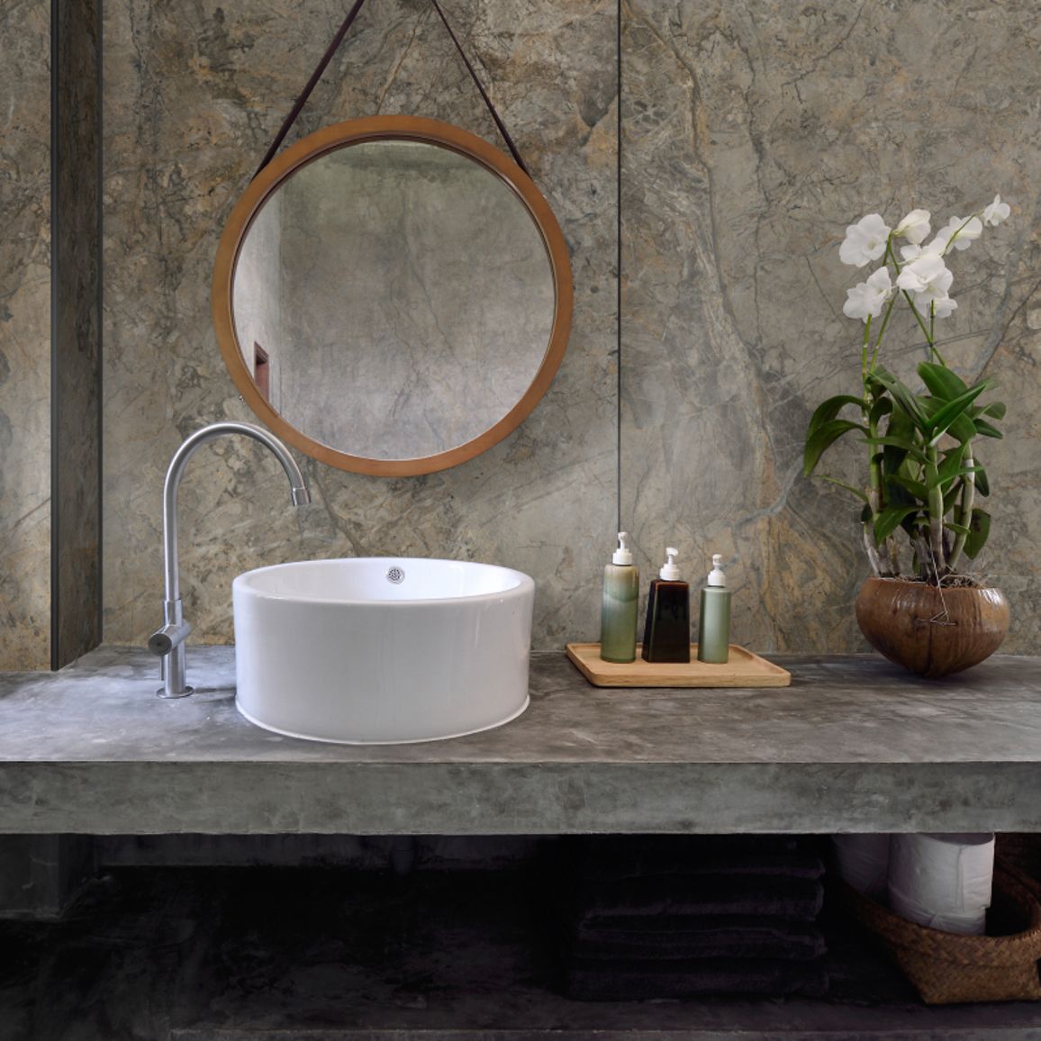 Стеновая панель SPC Rocko Tiles R104 PT Рейнфорест Браун 2800х1230х4mm