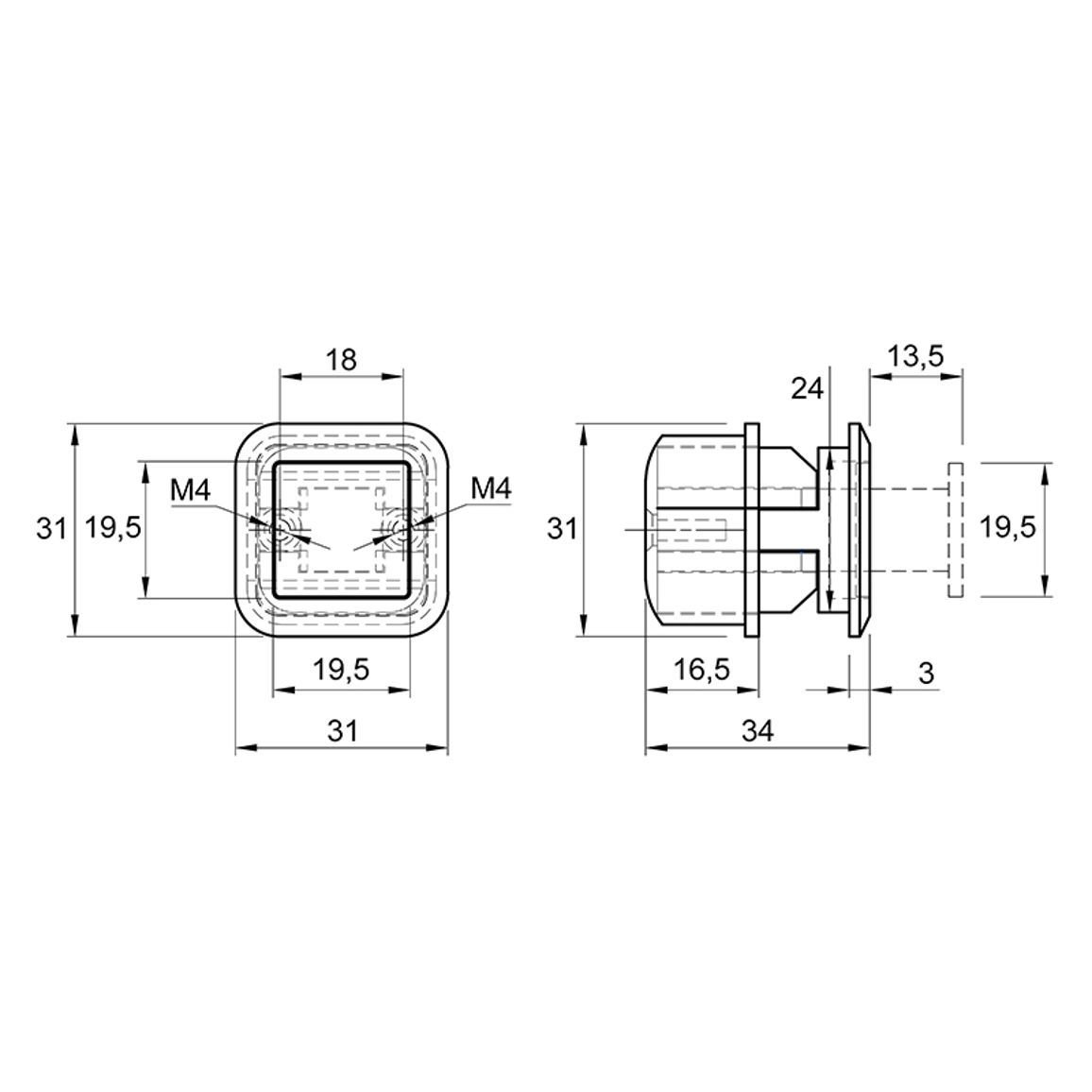 Ручка Ferro Fiori M 0667.01 нікель браш Ручка Ferro Fiori M 0667.01 нікель браш