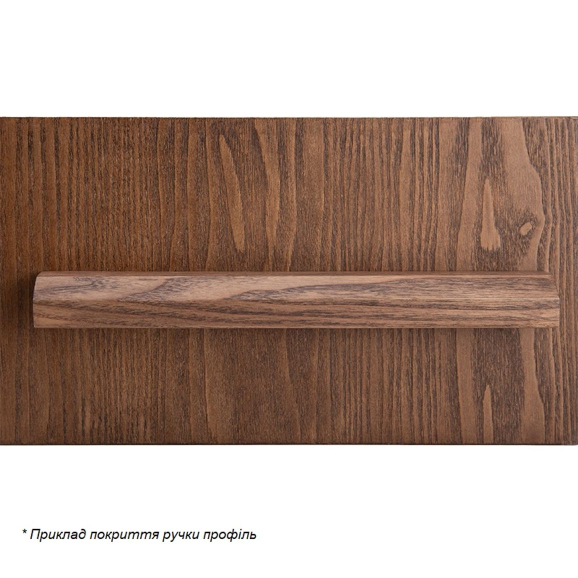 Деревянная ручка профиль Р 102, дуб без покрытия Деревянная ручка профиль Р 102, дуб без покрытия
