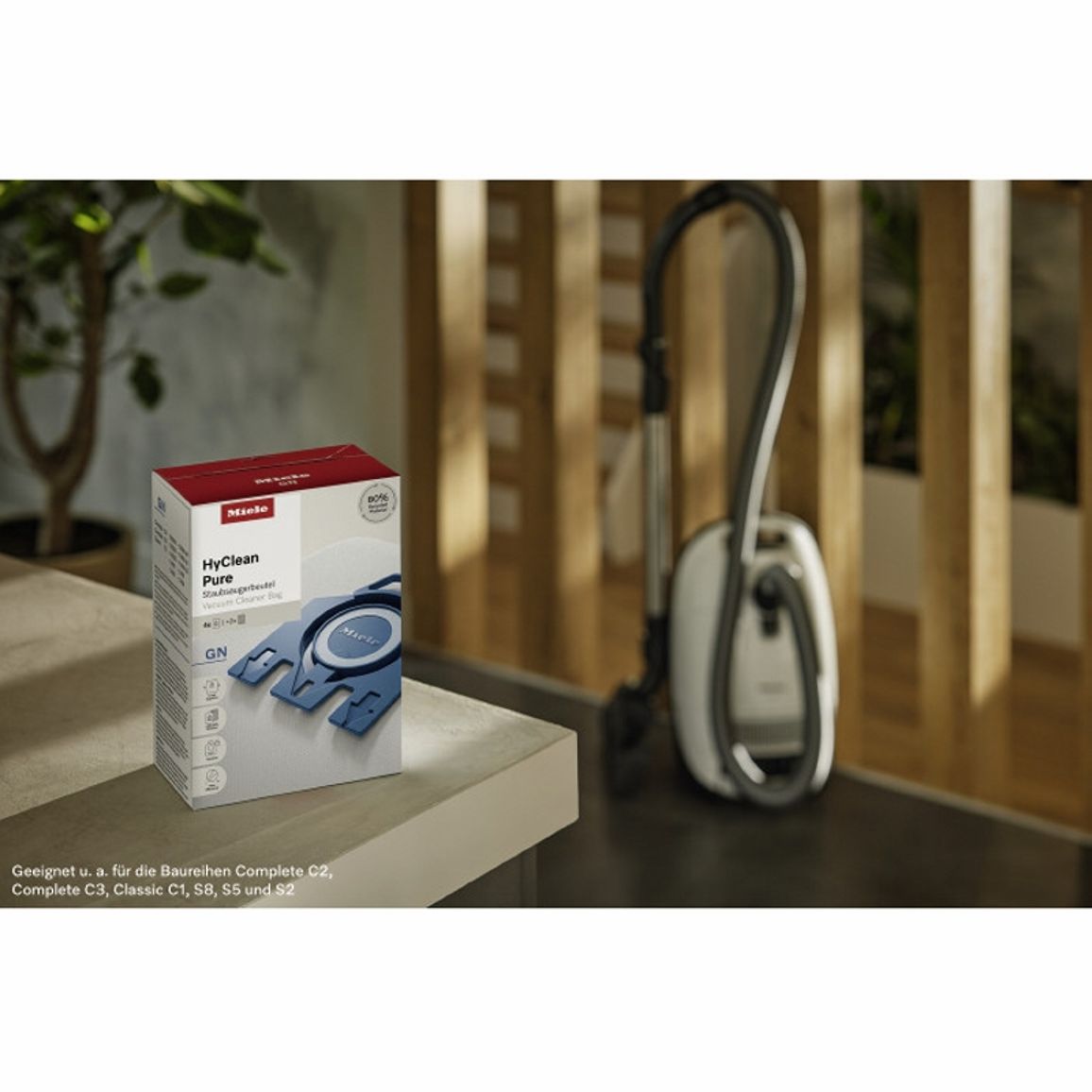 Мешок для пыли (4 шт) GN HyClean Pure Miele Мешок для пыли (4 шт) GN HyClean Pure Miele