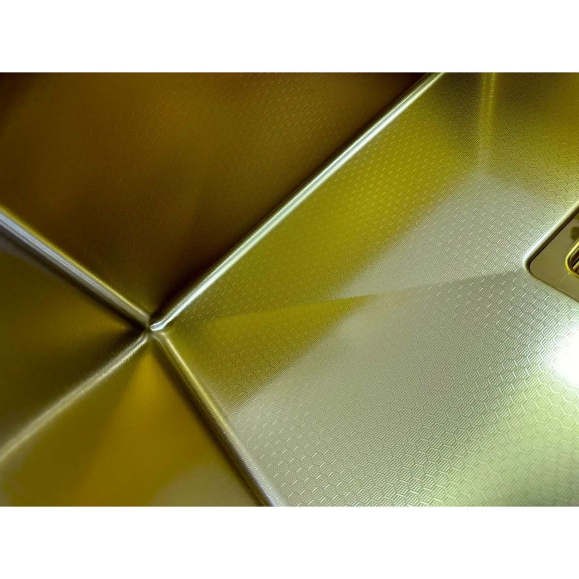 Мийка нерж. Quadro 49 Celldecor Nano Gold (мпс) Fabiano