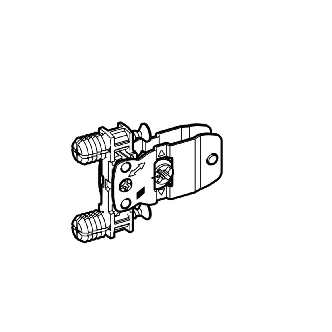 AvanTech YOU фиксатор фасада H=101 под запрессовку (9255836) Hettich AvanTech YOU фиксатор фасада H=101 под запрессовку (9255836) Hettich