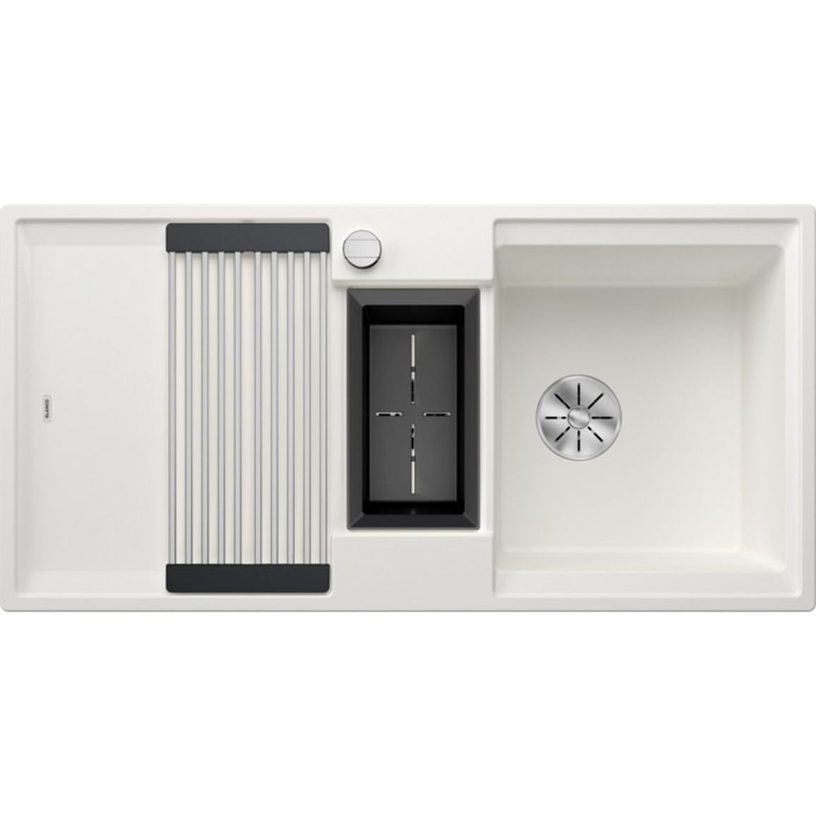 Мийка ADIRA 6S SILGRANIT (врізна) білий BLANCO (527605) Мийка ADIRA 6S SILGRANIT (врізна) білий BLANCO (527605)