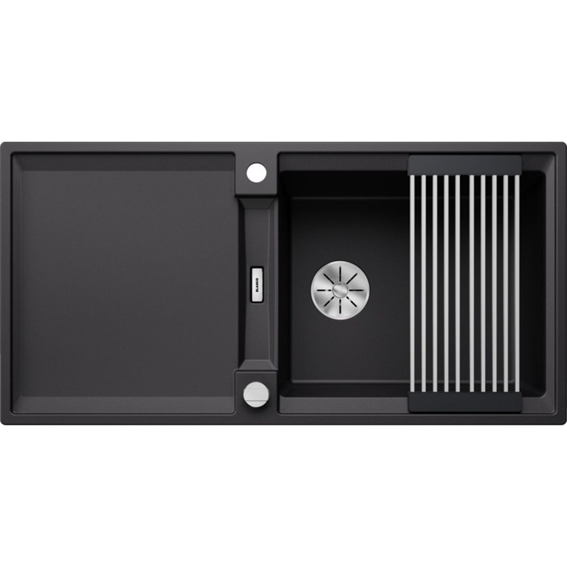 Мийка ADIRA XL 6 S SILGRANIT (врізна) чорний BLANCO (527617) Мийка ADIRA XL 6 S SILGRANIT (врізна) чорний BLANCO (527617)