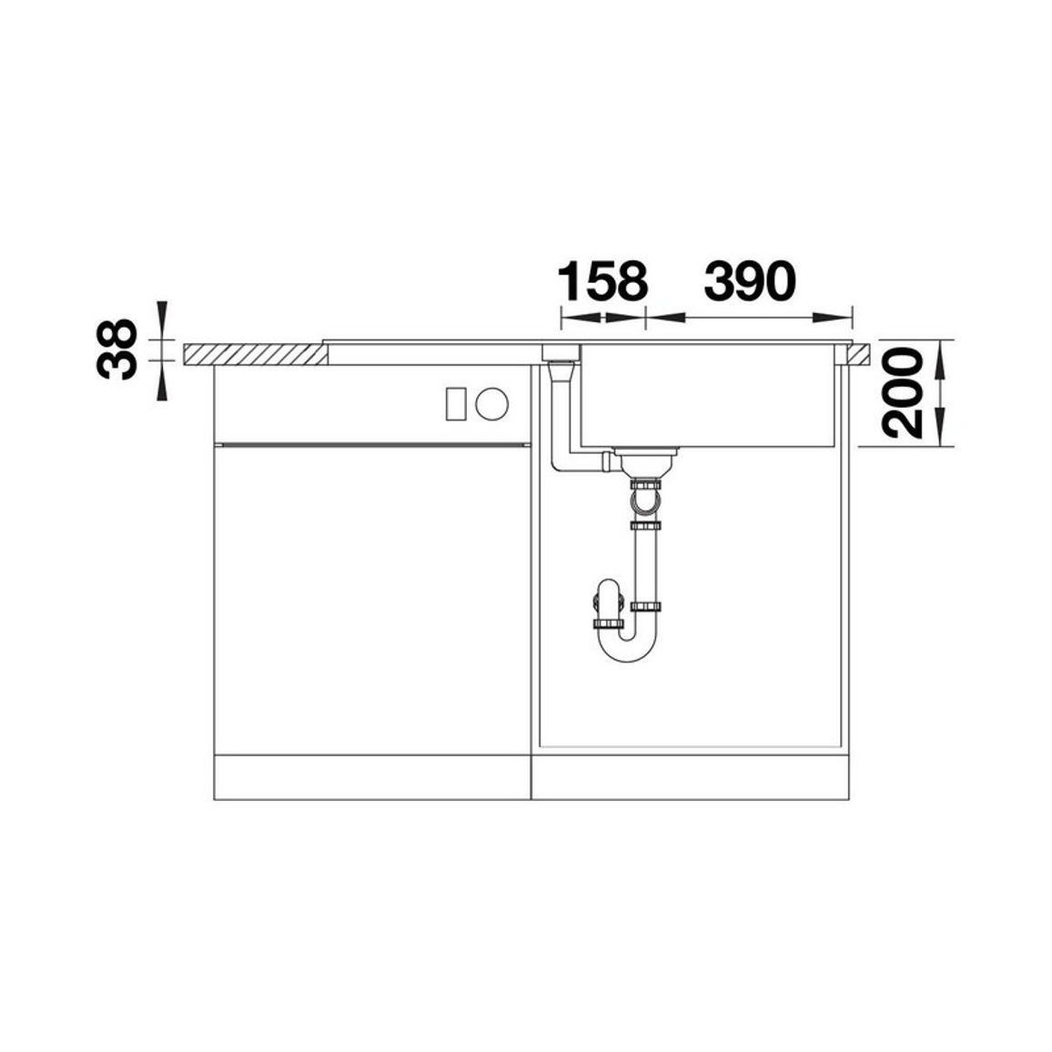 Мийка ADIRA XL 6 S SILGRANIT (врізна) темна скеля BLANCO (527619) Мийка ADIRA XL 6 S SILGRANIT (врізна) темна скеля BLANCO (527619)