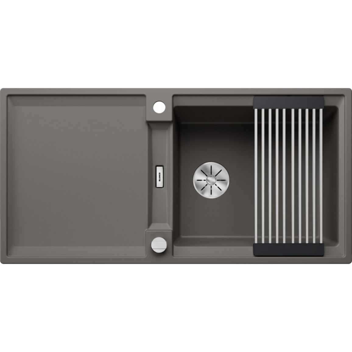 Мийка ADIRA XL 6 S SILGRANIT (врізна) вулканічний сірий BLANCO (527620) Мийка ADIRA XL 6 S SILGRANIT (врізна) вулканічний сірий BLANCO (527620)
