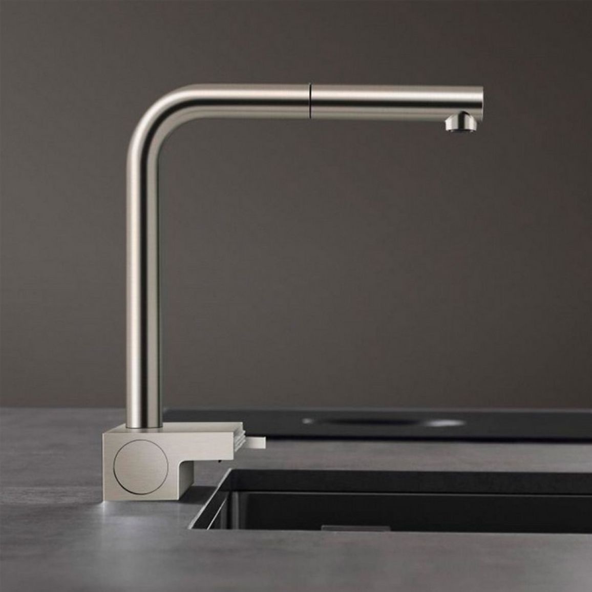 Змішувач для кухні Aquno Select M81 (в/ш) сталь Hansgrohe