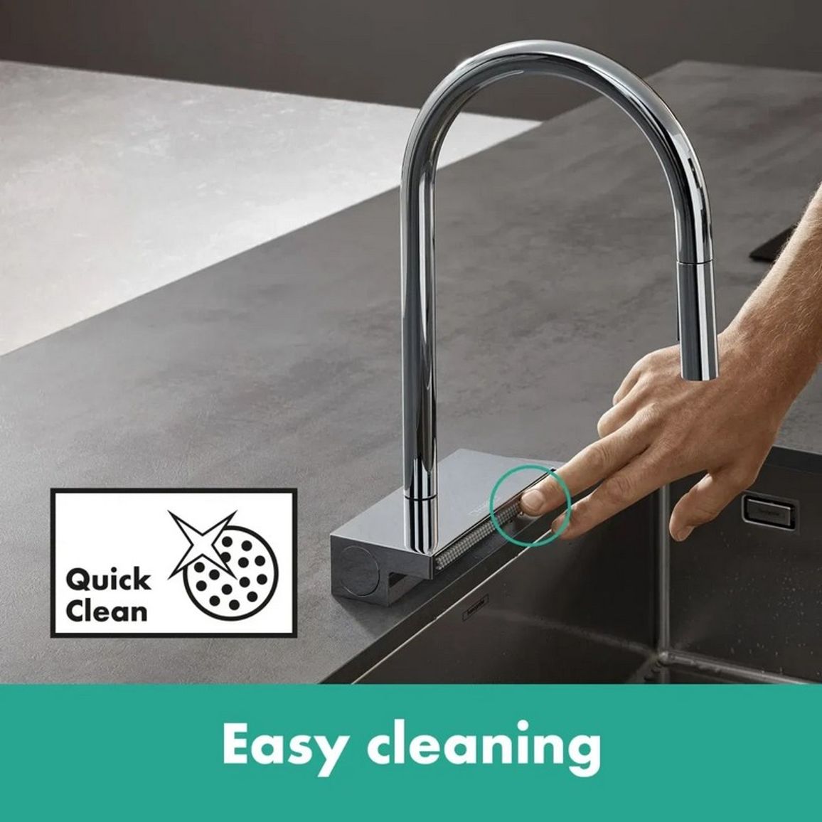 Змішувач для кухні Aquno Select M81 (в/ш, душ) хром Hansgrohe Змішувач для кухні Aquno Select M81 (в/ш, душ) хром Hansgrohe