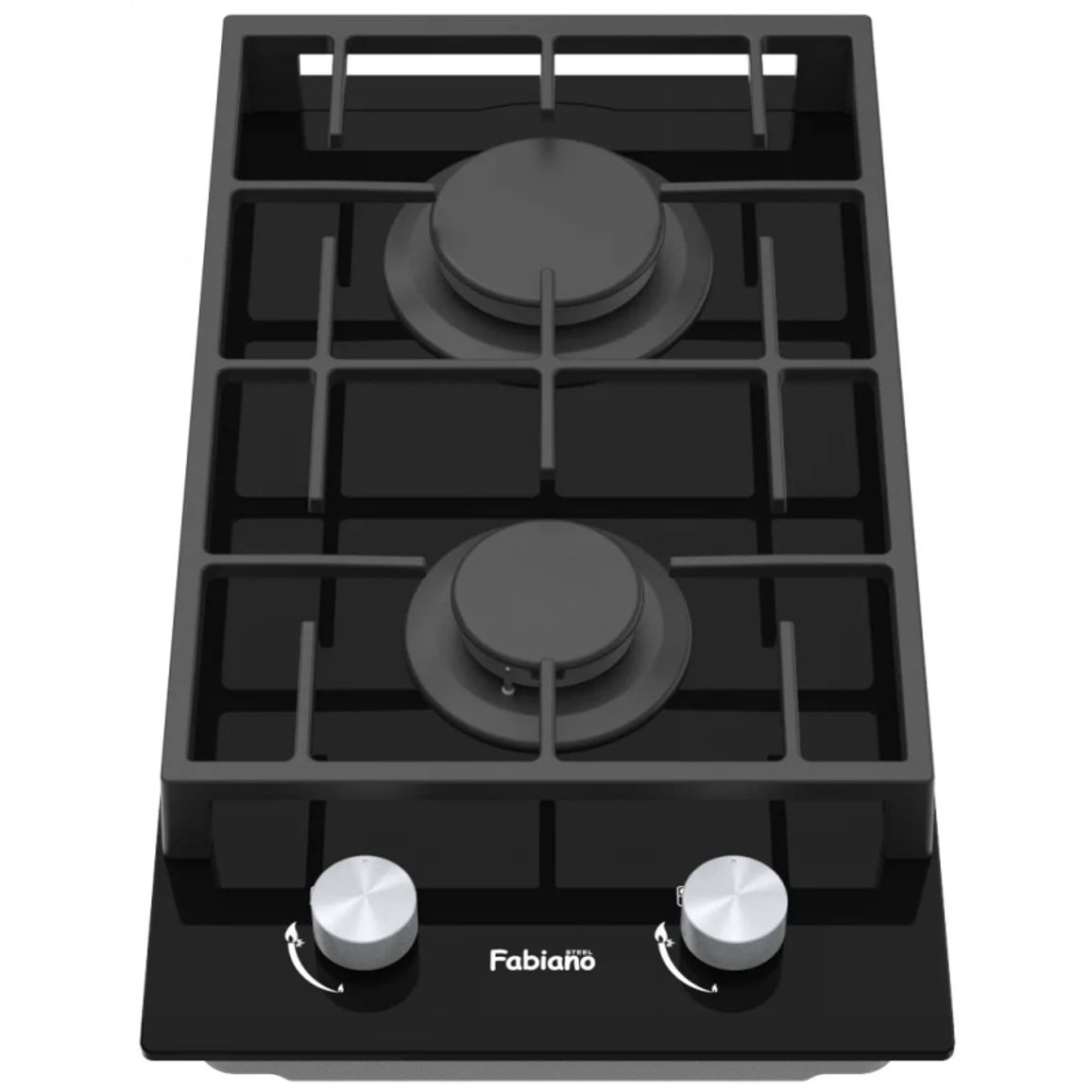 Газовая поверхность FHG 862 VGH Black Glass Fabiano