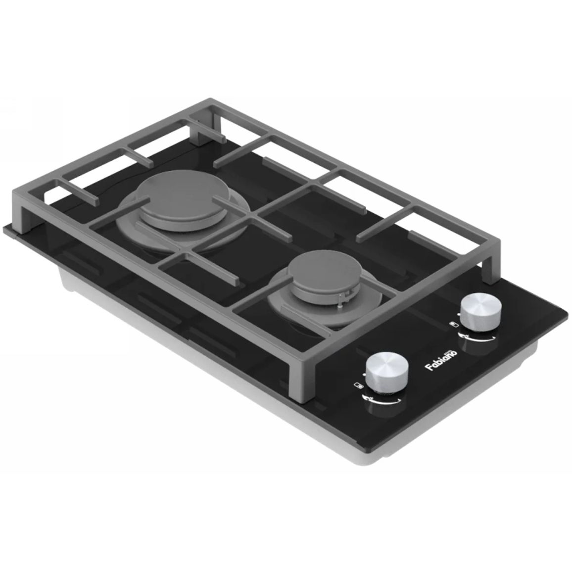 Газовая поверхность FHG 862 VGH Black Glass Fabiano