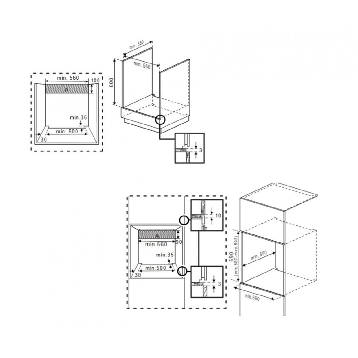 Комплект техники Beko (Газовая поверхность HIAG64225SX + Духовой шкаф BBIE12100XC)
