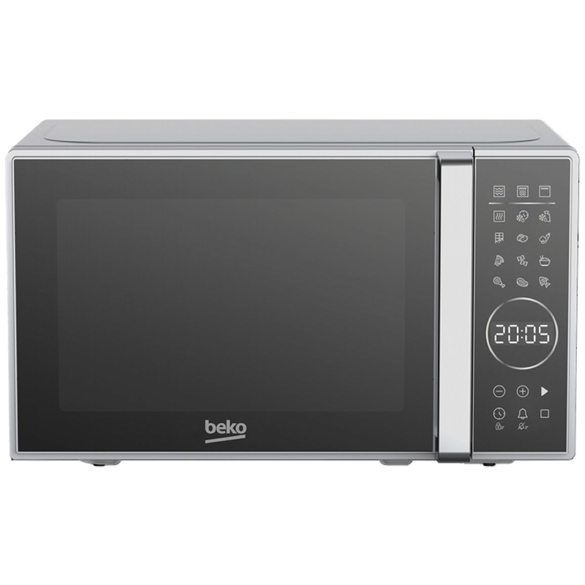 Микроволновая печь MGC20130SB серебристый Beko Микроволновая печь MGC20130SB серебристый Beko