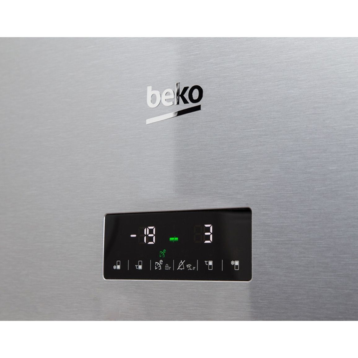 Холодильник с нижней морозильной камерой RCNE560E35ZXB Beko (70см)