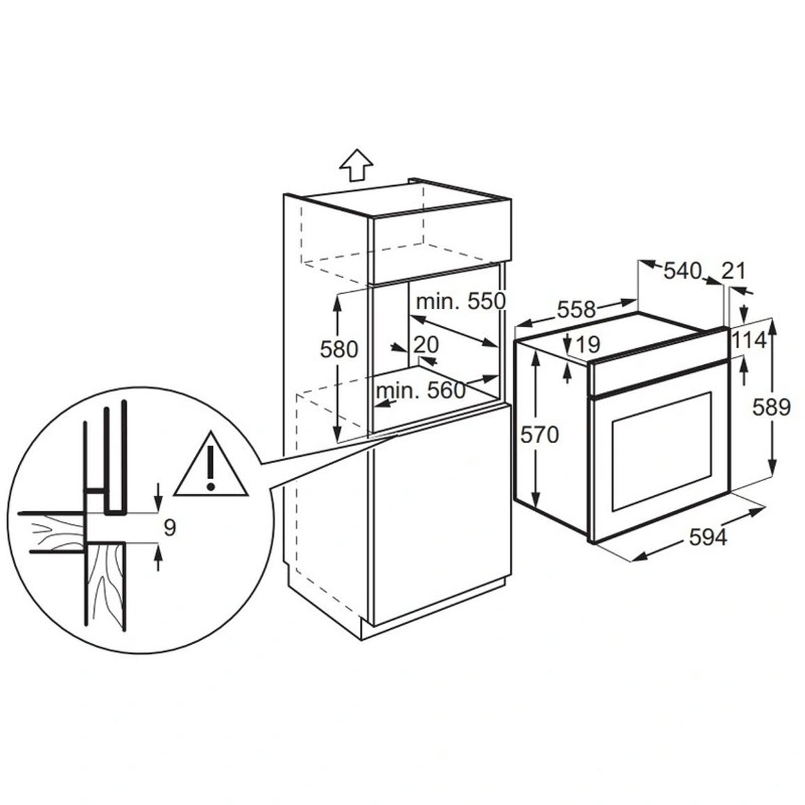 Духова шафа електрична EOF3H40BK Electrolux Духова шафа електрична EOF3H40BK Electrolux