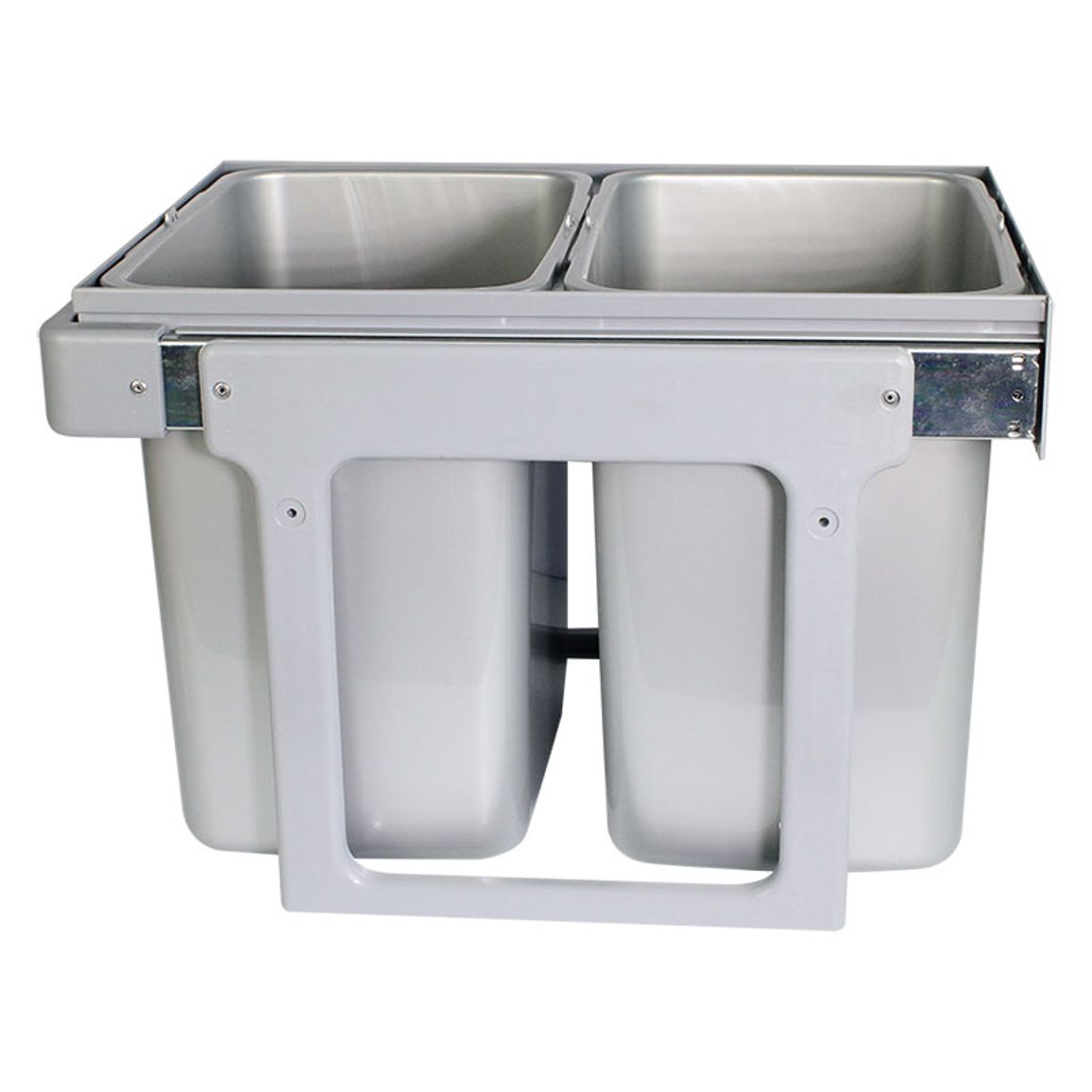 Мусорница Widder 2x16л серая Muller Мусорница Widder 2x16л серая Muller