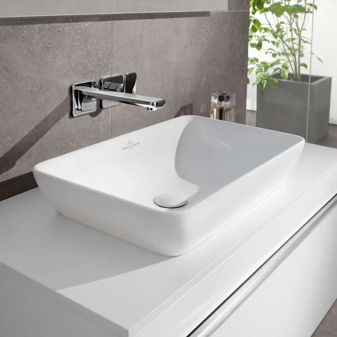 Умивальник на стільницю Venticello 55х36 Villeroy & Boch (41135501)