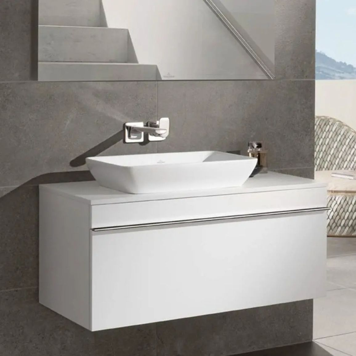 Умивальник на стільницю Venticello 55х36 Villeroy & Boch (41135501)